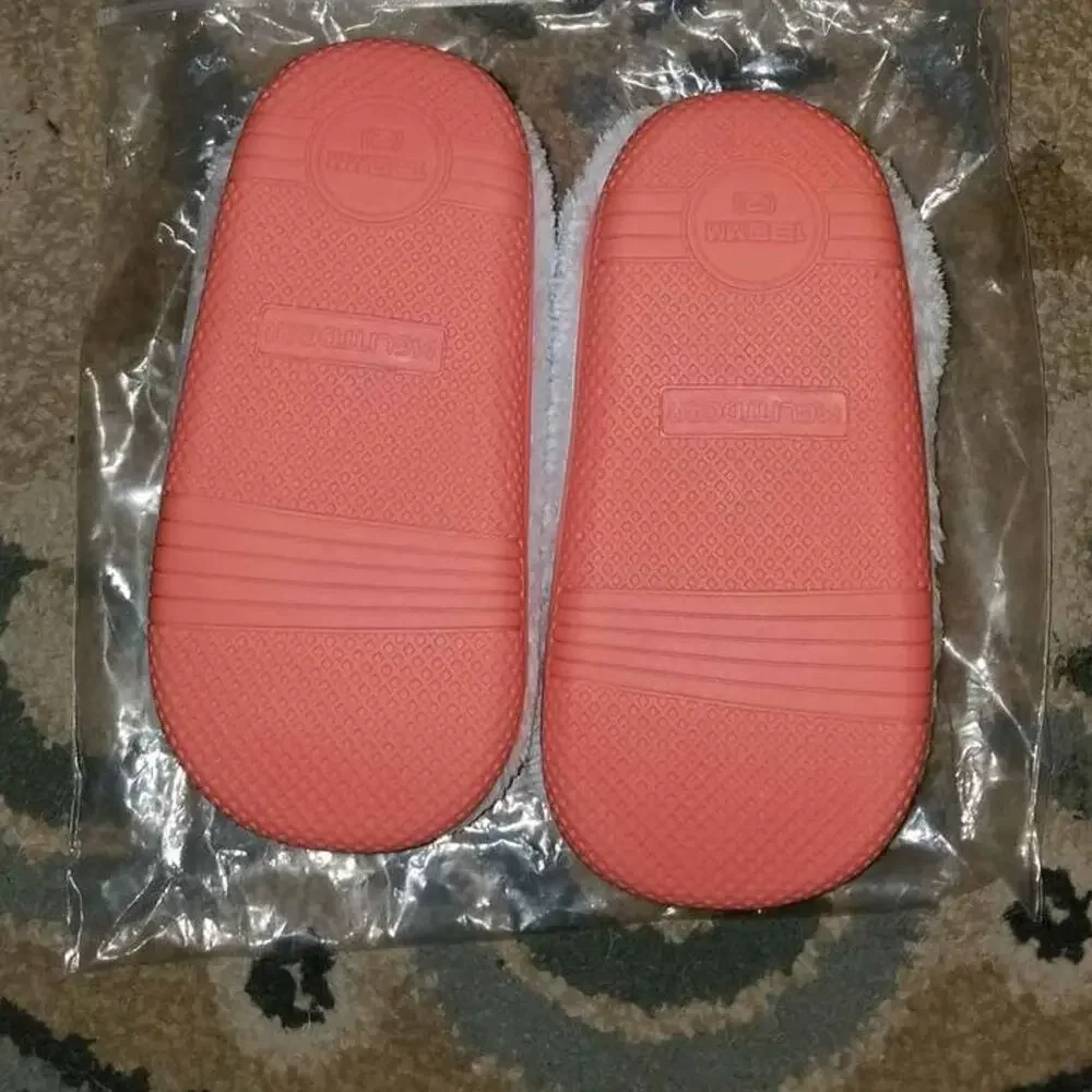 New Pair of Toddler Boy Girl Comfy House Slipper Shoes 11.5